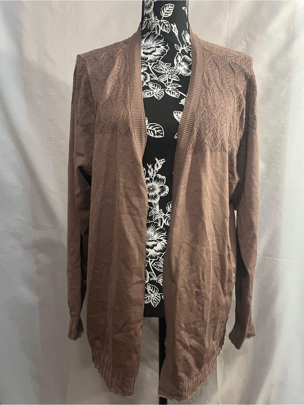 Open Front Cardigan